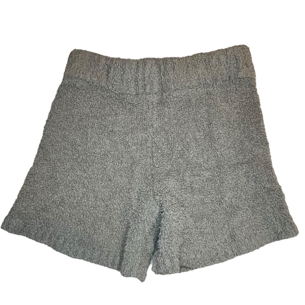 Skims Cozy Knit Shorts - Gray - Size L/XL (10-14)
